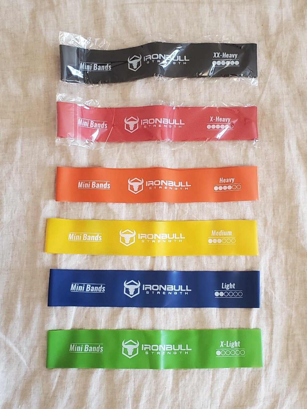 Ironbull Strength Mini Resistance Bands Set (6 pc)